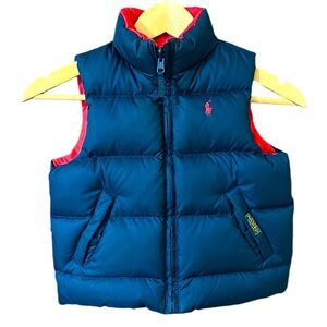 Polo Ralph Lauren Reversible 381 Bleeker Puffer Vest Boy’s 5